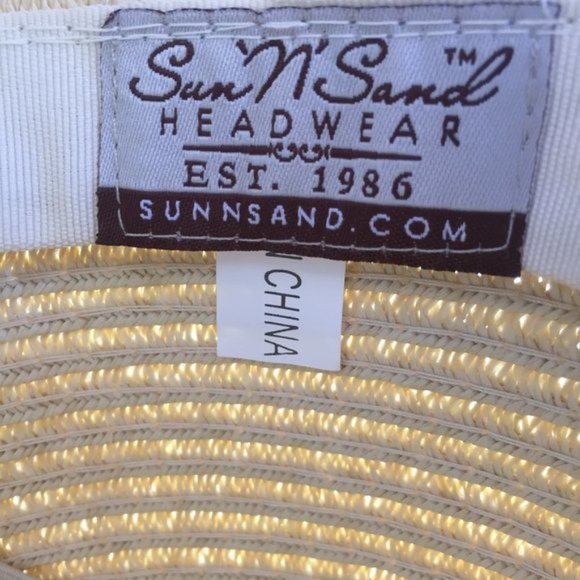 NWT Sun-n-Sand Packable / Crushable Sun Hat - Picture 4 of 9
